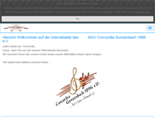 Tablet Screenshot of mgv-gunzenbach.de